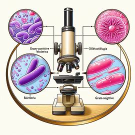 Gram stain illustration. Image 4 of 4